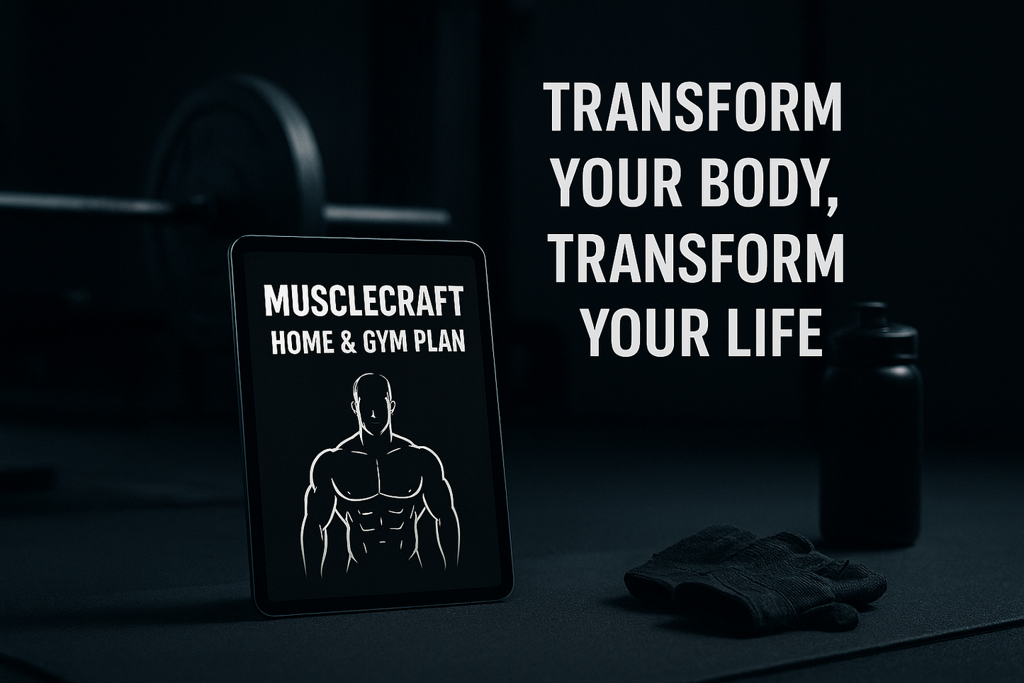 MuscleCraftFit:Home & Gym Plan