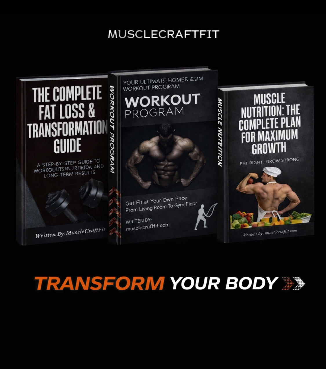Ultimate Muscle & Nutrition Guide-3 Ebook Bundle (Buy 2 Get 1 Free)