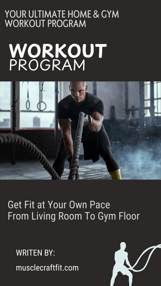 MuscleCraftFit:Home & Gym Plan